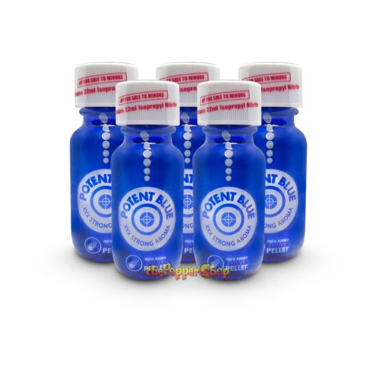 Potent Blue Aroma 22ml - Poppers Online - Poppers UK - ThePopperShop