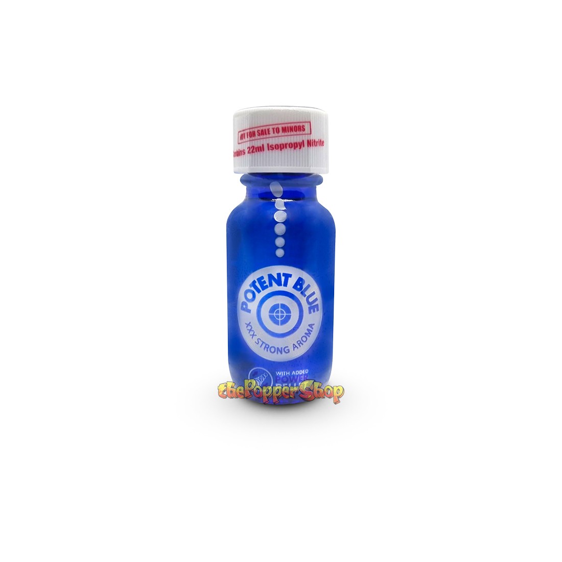 Potent Blue Aroma 22ml - Poppers Online - Poppers UK - ThePopperShop